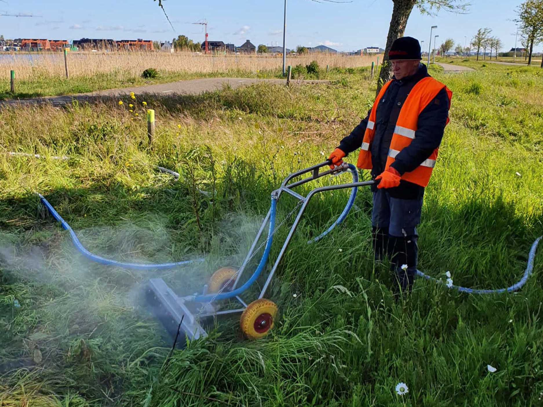 exoten beheersen heet water